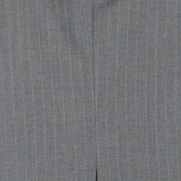 Vintage Wool 2 Piece Grey Pinstripe Suit - Picture 4 of 8